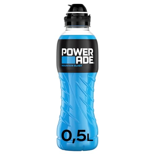 Powerade Sports Mountain Blast Kalorienarme Fruchtgetränke für Sportler bei Training und Workout (12 x 500 ml)  
Powerad